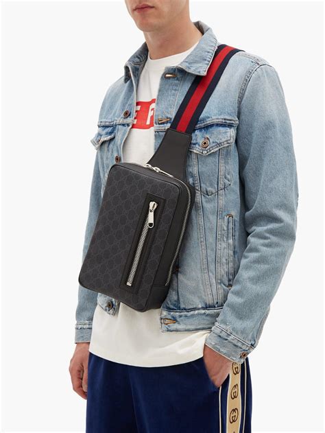 gucci crossbody bags for men|Gucci men's cross body bag.